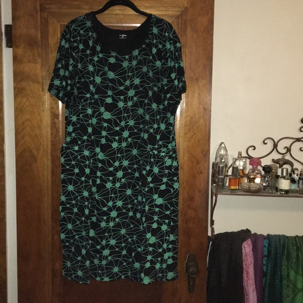Svaha glow in the dark neuron dress.